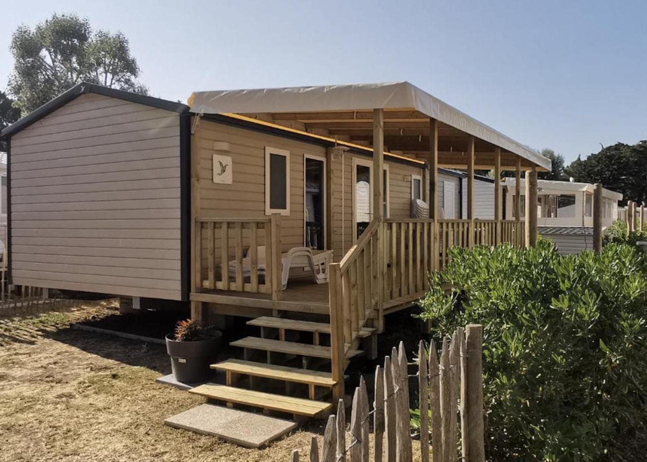 Mobilhome Quiberon camping Conguel bord de mer Exterior foto