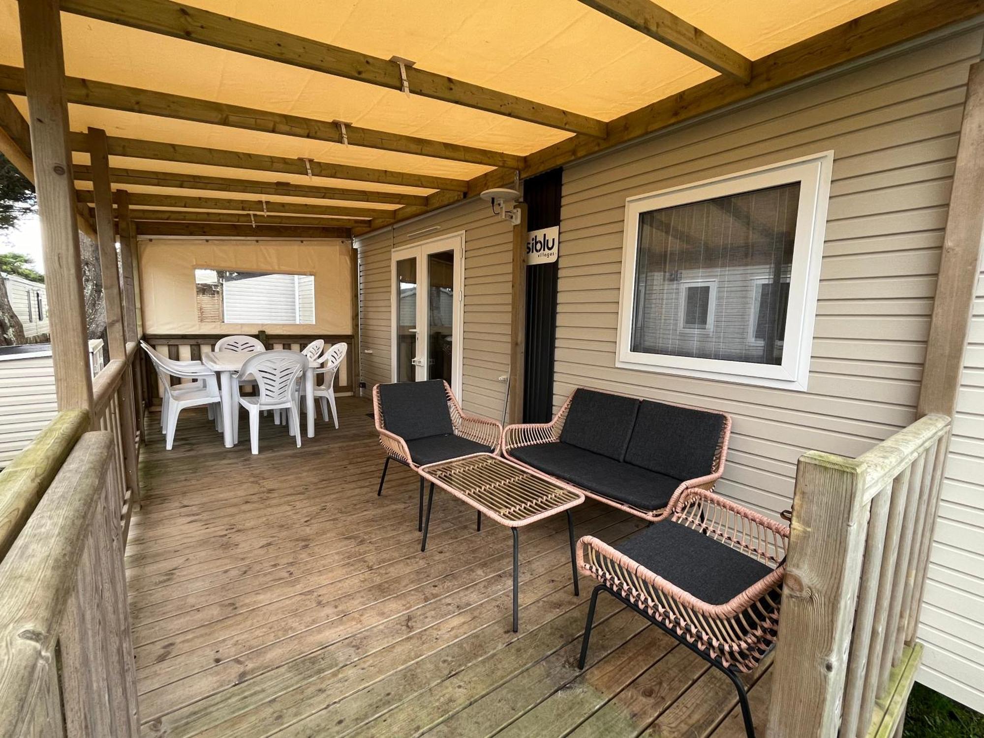 Mobilhome Quiberon camping Conguel bord de mer Exterior foto