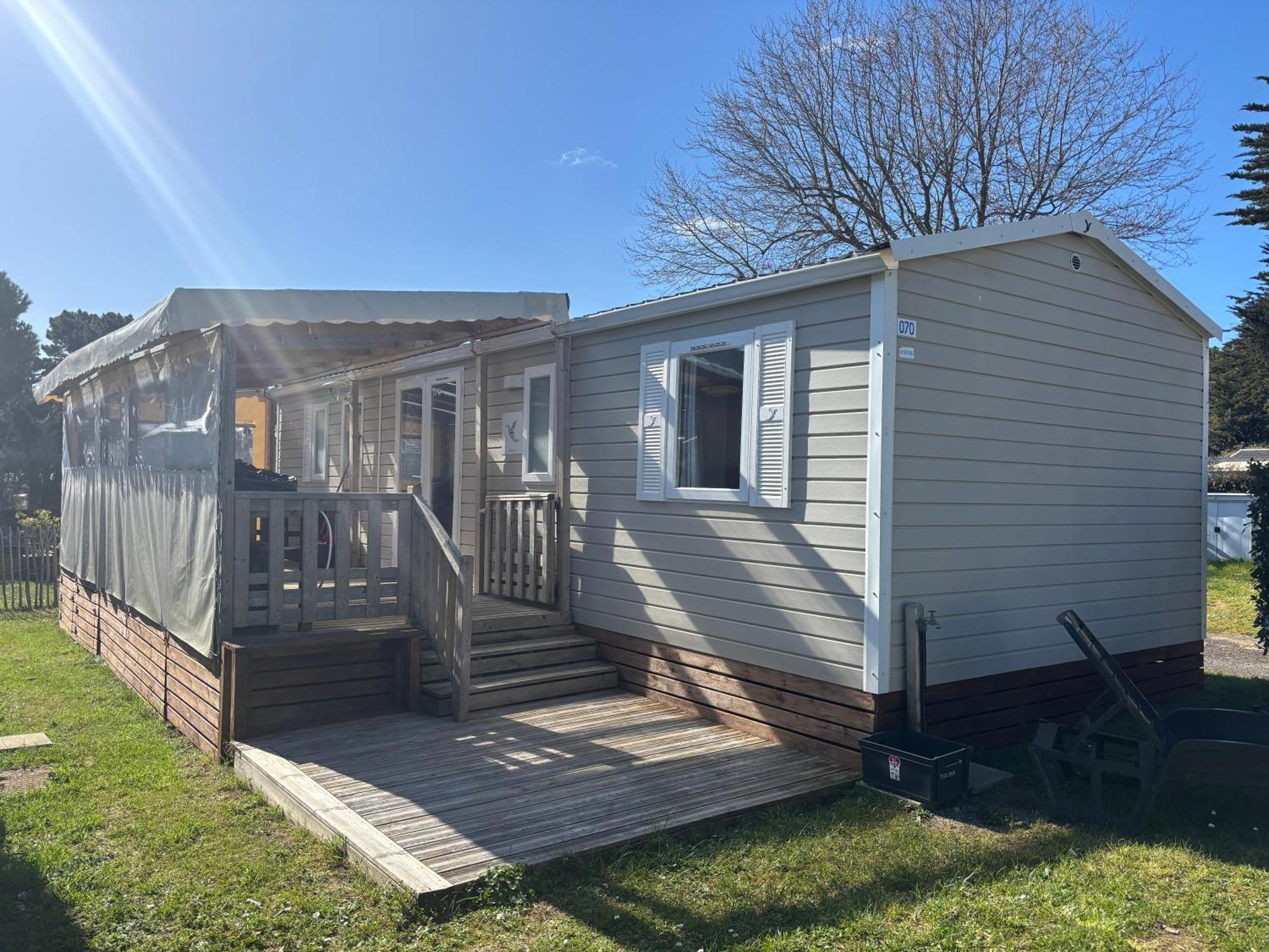 Mobilhome Quiberon camping Conguel bord de mer Exterior foto