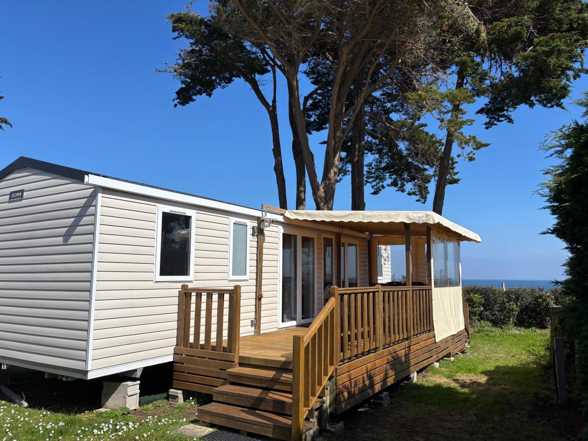 Mobilhome Quiberon camping Conguel bord de mer Exterior foto