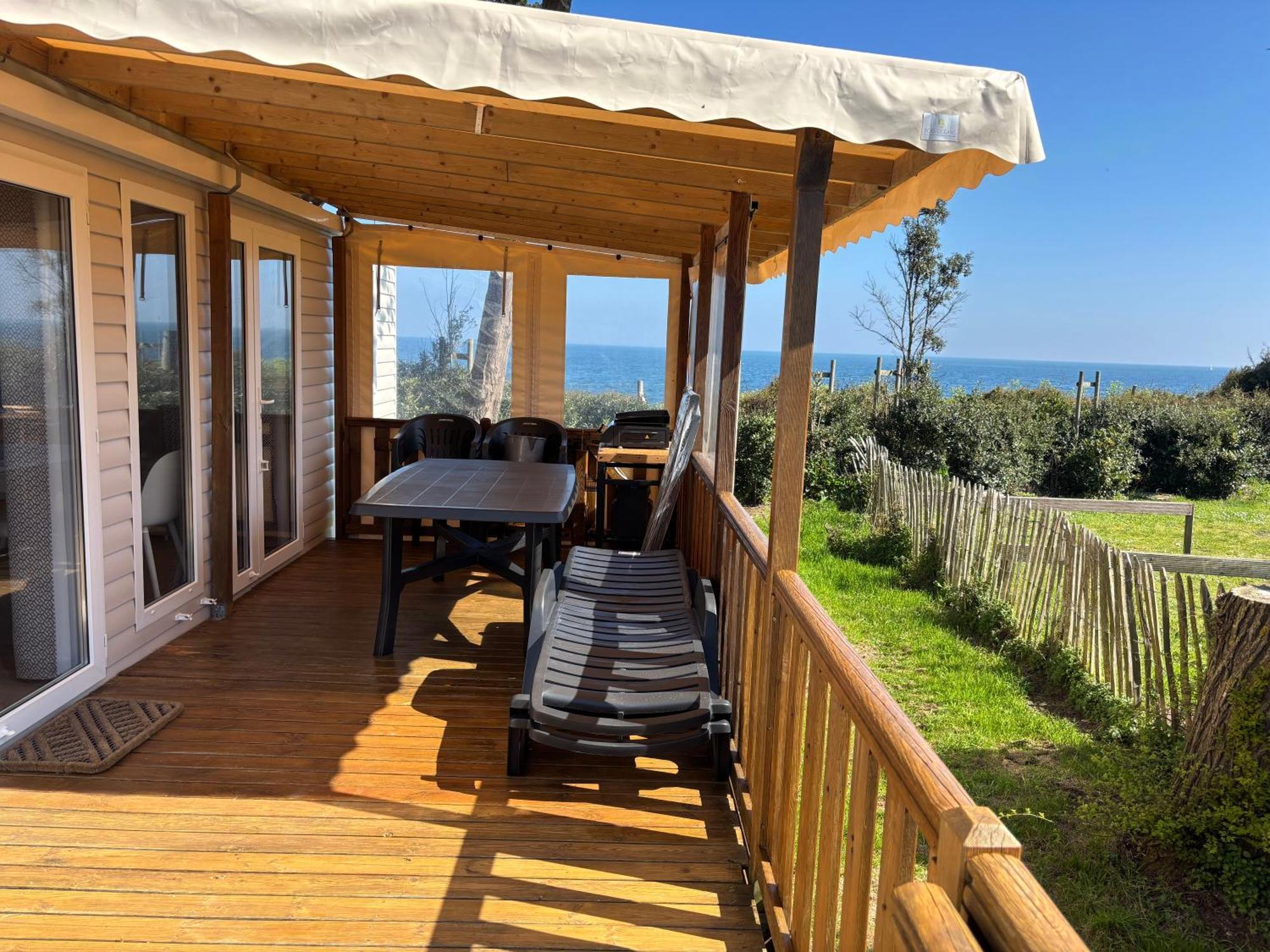 Mobilhome Quiberon camping Conguel bord de mer Exterior foto