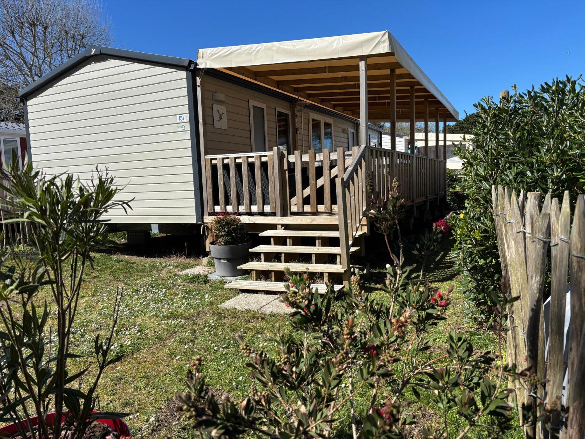 Mobilhome Quiberon camping Conguel bord de mer Exterior foto