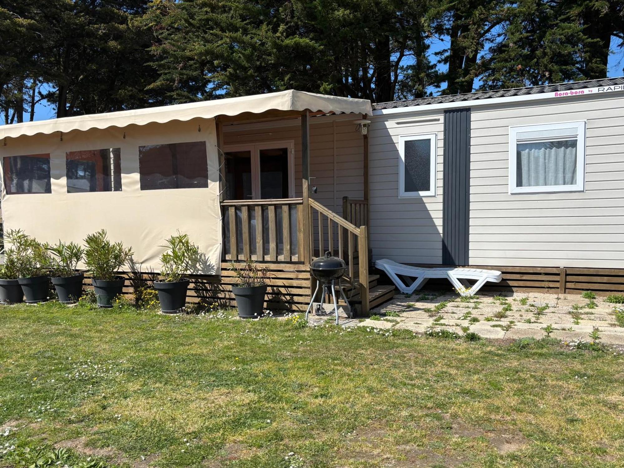 Mobilhome Quiberon camping Conguel bord de mer Exterior foto