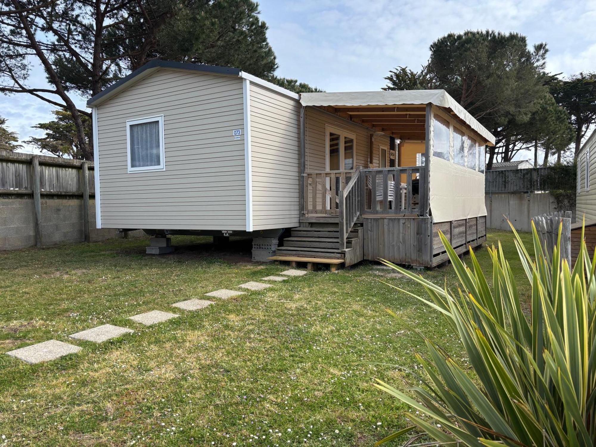 Mobilhome Quiberon camping Conguel bord de mer Exterior foto